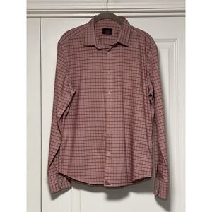 UNTUCKit, Men's Button Down,‎ Slim Fit, Wrinkle Free, Pink/Rose, Size Medium